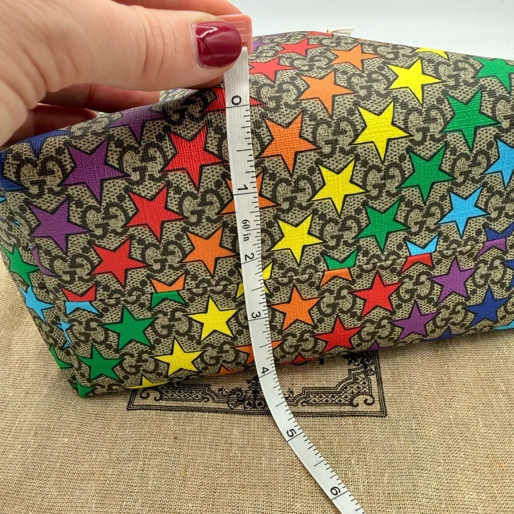 Gucci Rainbow Star GG Supreme Bag - with COA - Picture 11 of 13